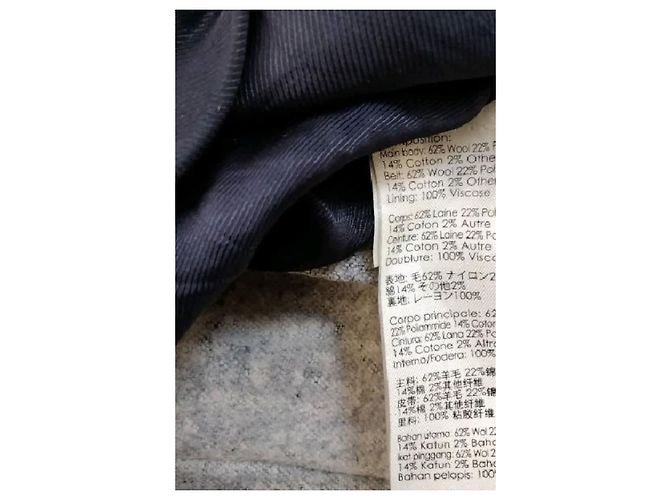 3.1 Phillip Lim Abrigo de lana gris - vista 8