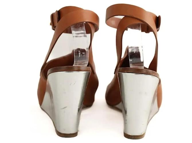 Sergio Rossi Tacchi camel Cammello - vista 2