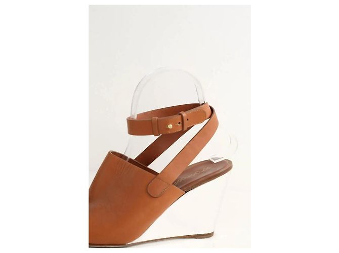 Sergio Rossi Tacchi camel Cammello - vista 4