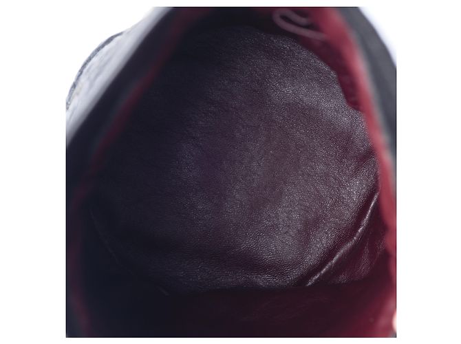 Borsa a secchiello ricamata Western di Chanel Nero - vista 11