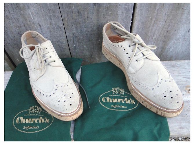 Derbies Church's Keely Beige Suede - vista 7