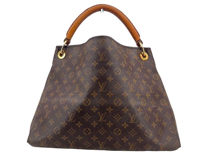 Louis Vuitton Monogram Canvas Artsy GM Schultertasche Braun - Ansicht 3