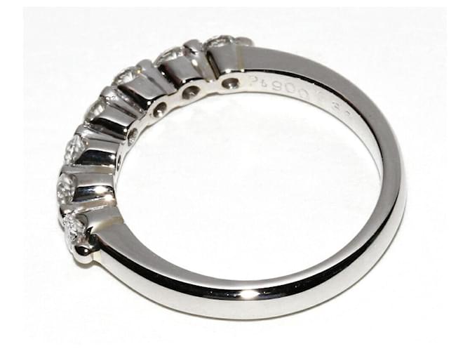 Autre Marque Pt900 Diamantring Silber - Ansicht 3