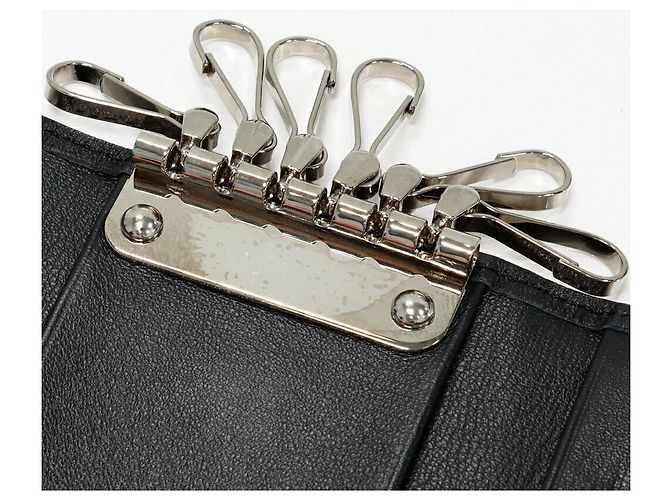 Alfred Dunhill Estuche para llaves Dunhill Calf Sidecar QD5020A Negro - vista 4