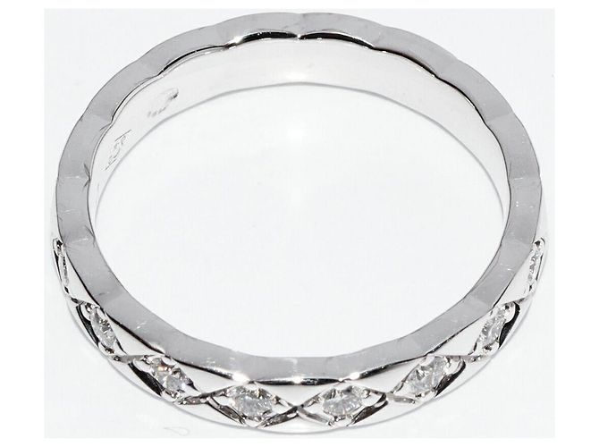 Ehering Coco Crush K18WG von Chanel J11871 Silber - Ansicht 4