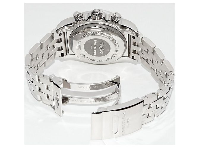 Orologio Breitling Chronomat con quadrante nero AB0115 - vista 2