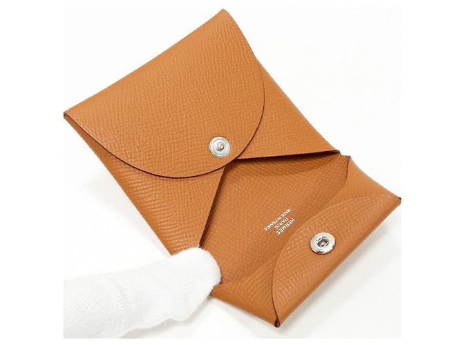 Monedero Epsom Bastia de Hermès Dorado - vista 3