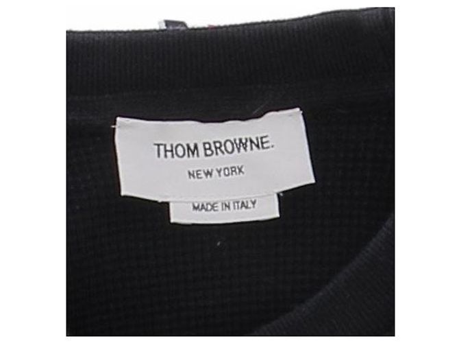 Suéter Thom Browne de algodón azul marino - vista 5