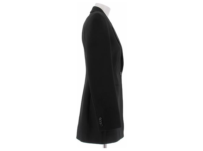 Blazer estructurado negro Khaite - vista 3