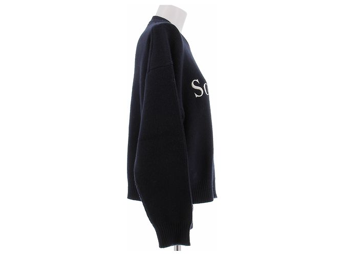 Frame Denim Suéter marino de cachemira Azul marino - vista 3