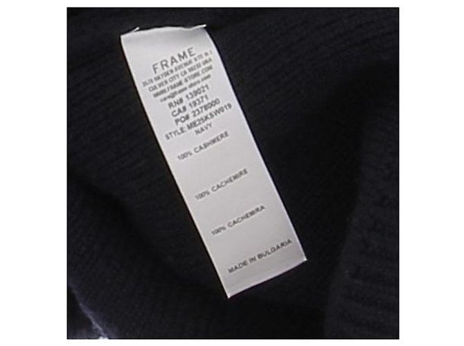 Frame Denim Suéter marino de cachemira Azul marino - vista 6
