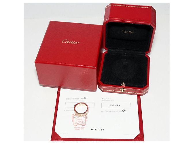 Cartier K18PG Love Ring B40876 Größe 11 Golden - Ansicht 3