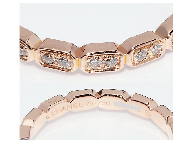 Anello in diamante Première Promesse in oro rosa 18K Chanel J4134 - vista 5
