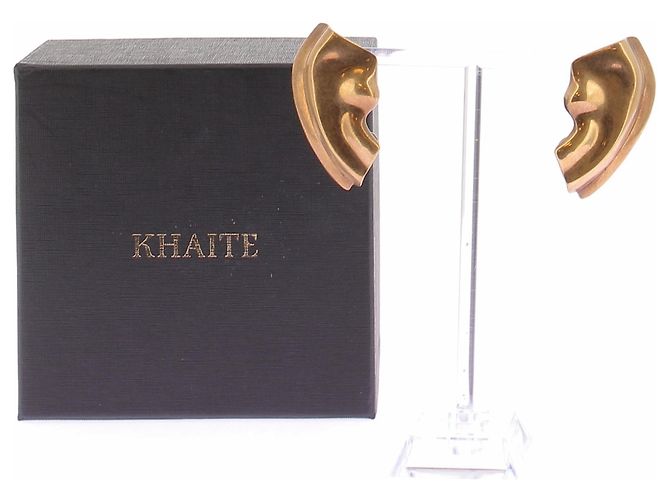Khaite Goldene Ohrringe - Ansicht 6