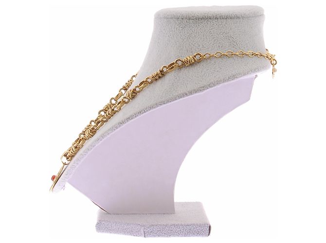 Goossens Collana "Soleil Talisman Astro" dorata D'oro - vista 4