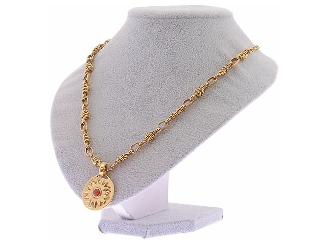 Goossens Collana "Soleil Talisman Astro" dorata D'oro - vista 5