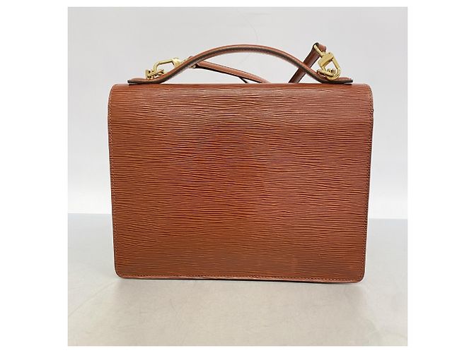 Bolso Monceau Epi Louis Vuitton Castaño - vista 12