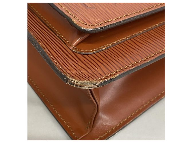 Borsa Monceau Epi Louis Vuitton Marrone - vista 11
