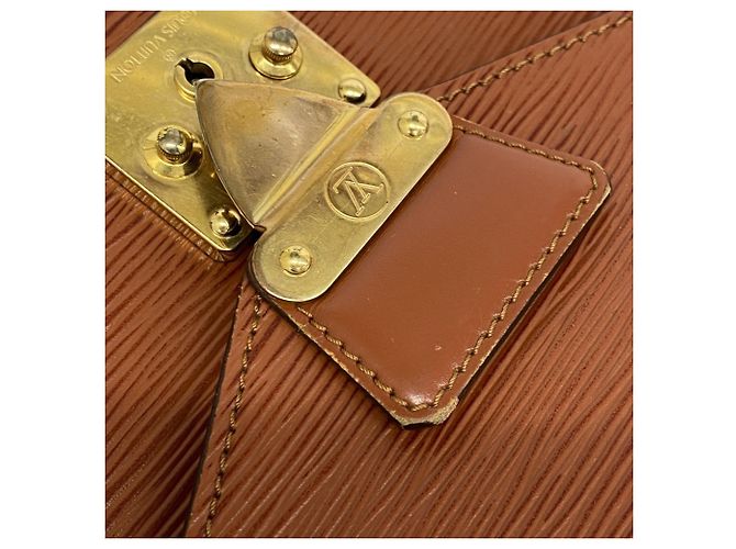 Borsa Monceau Epi Louis Vuitton Marrone - vista 12