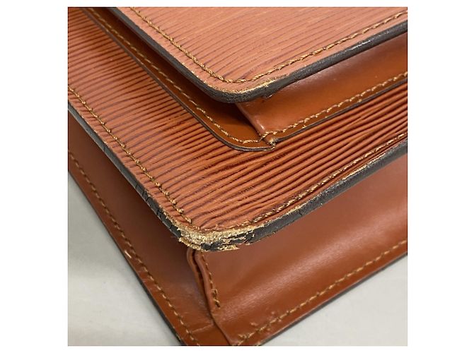 Borsa Monceau Epi Louis Vuitton Marrone - vista 6
