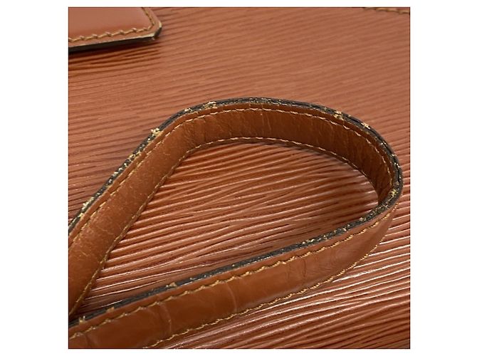 Borsa Monceau Epi Louis Vuitton Marrone - vista 8