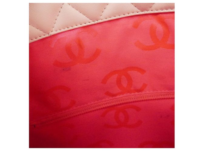 Chanel Cambon Lammleder Tote Bag Schwarz Weiß - Ansicht 13