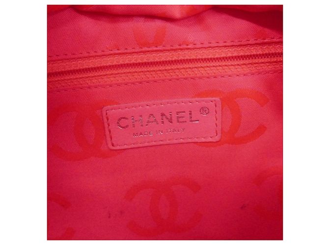 Chanel Cambon Lammleder Tote Bag Schwarz Weiß - Ansicht 5