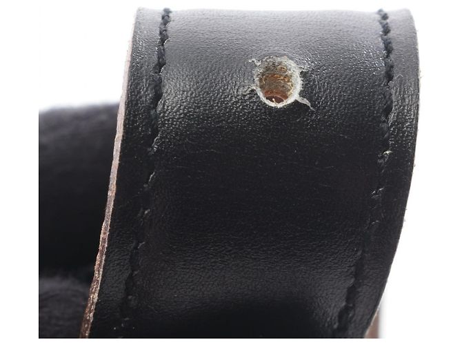 Cinto H Constance da Hermès Marrom Preto Dourado - vista 10