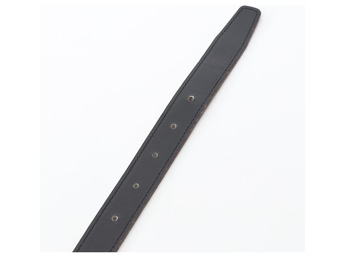 Cinto H Constance da Hermès Marrom Preto Dourado - vista 3
