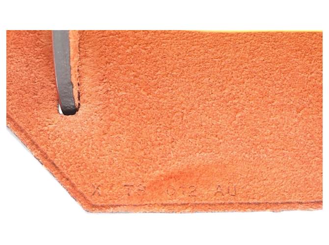 Borsa Hermès Herbag Zip PM D'oro Bordò Giallo - vista 5