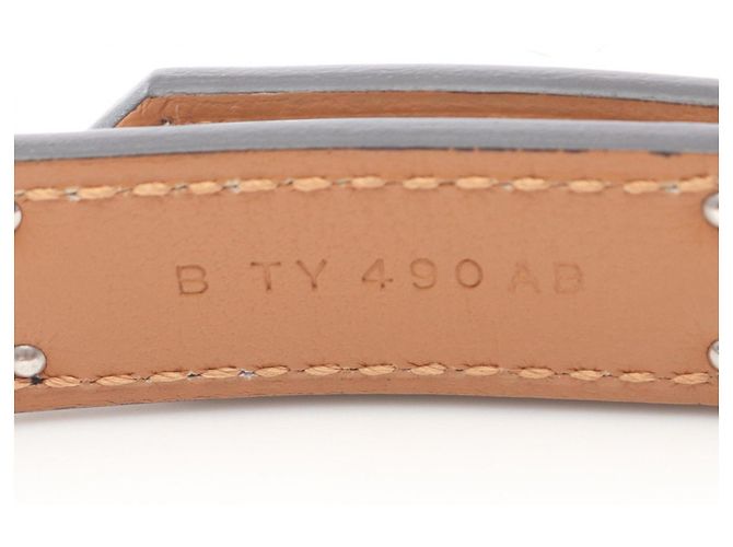 Hermès Herren Ledergürtel in Schwarz von Hermes Kelly - Ansicht 4