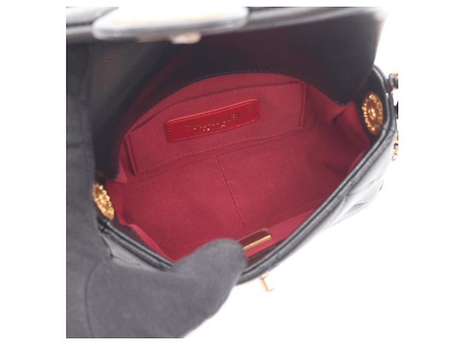 Sac à épaule noir Matelassé Chanel - vue 3