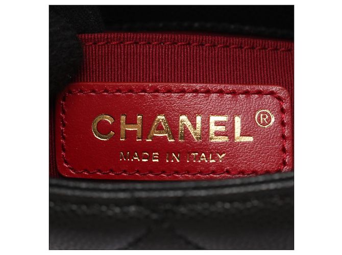 Sac à épaule noir Matelassé Chanel - vue 4