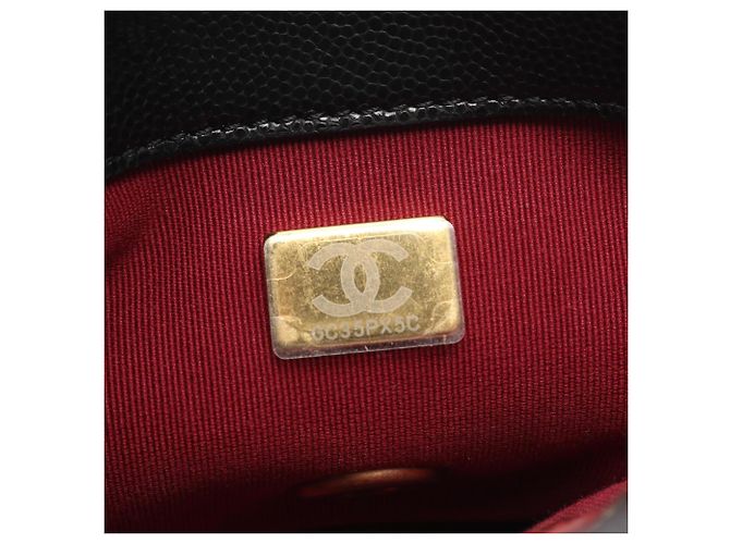 Sac à épaule noir Matelassé Chanel - vue 5