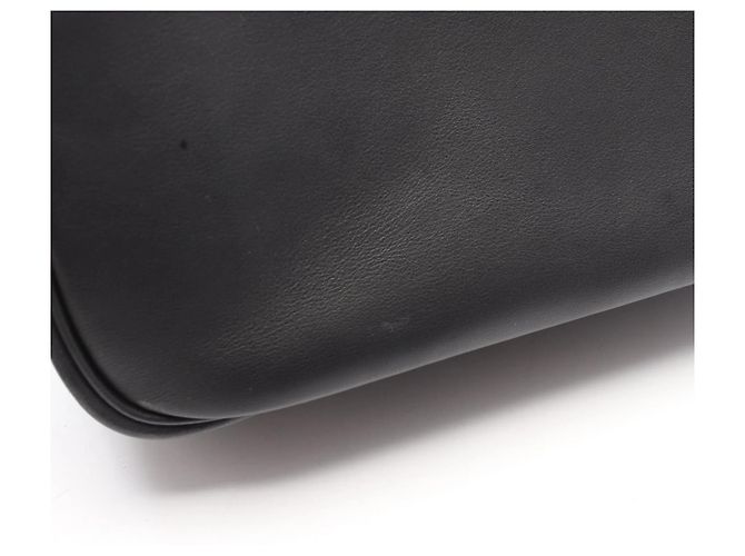 Hermès Plume 28 Handtasche Schwarz - Ansicht 13