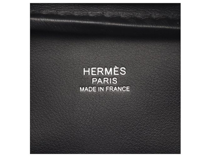 Hermès Plume 28 Handtasche Schwarz - Ansicht 4