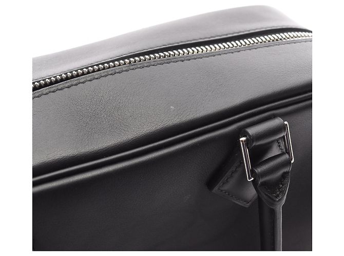 Hermès Plume 28 Handtasche Schwarz - Ansicht 7