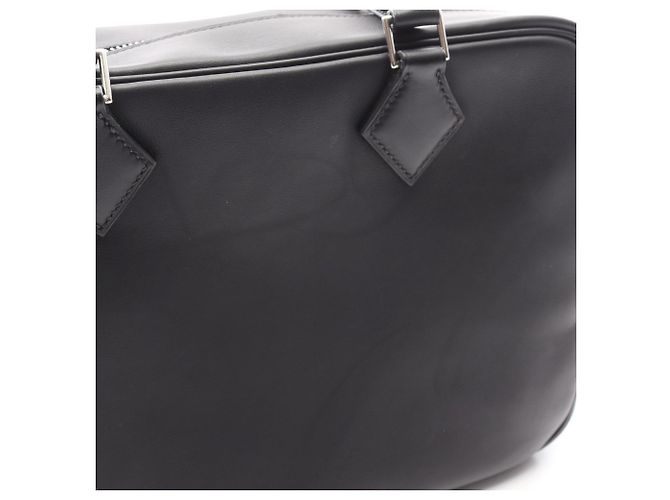 Hermès Plume 28 Handtasche Schwarz - Ansicht 8