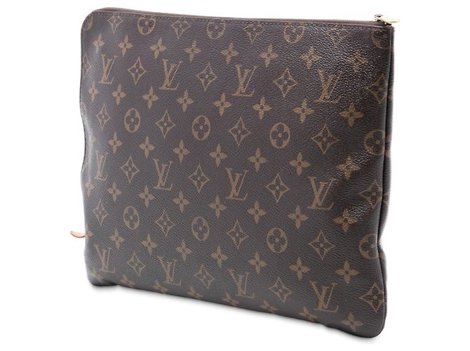 Etui Voyage MM Monogram Marrone Louis Vuitton - vista 2