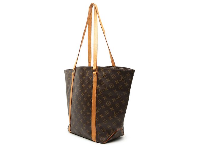 Braune Monogramm Einkaufstasche Louis Vuitton - Ansicht 2
