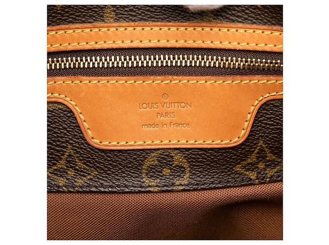 Braune Monogramm Einkaufstasche Louis Vuitton - Ansicht 5