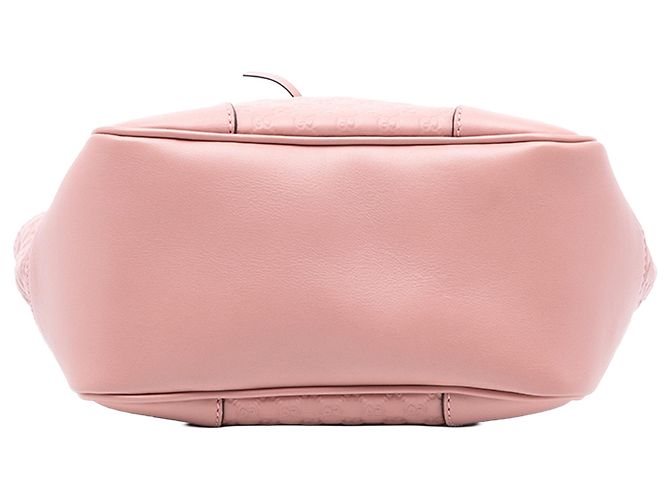 Borsa a tracolla Bree Microguccissima rosa piccola di Gucci - vista 3