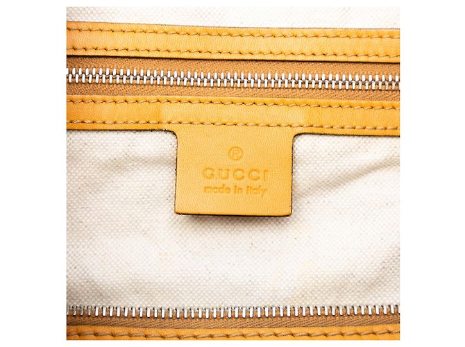 Gucci Beige Medium GG Canvas Web Joy Boston Bag - Ansicht 6