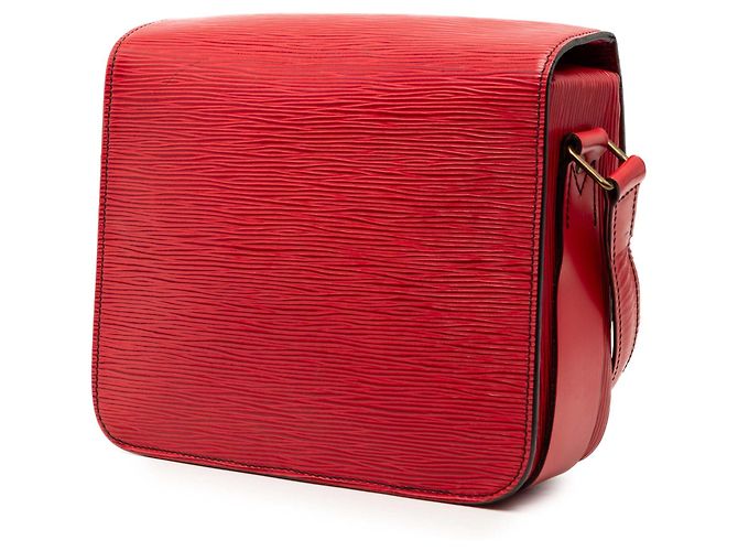 Cartouchiere Louis Vuitton Cartouchière MM in Epi Rosso - vista 2