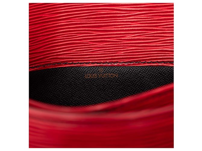 Cartouchiere Louis Vuitton Cartouchière MM in Epi Rosso - vista 5