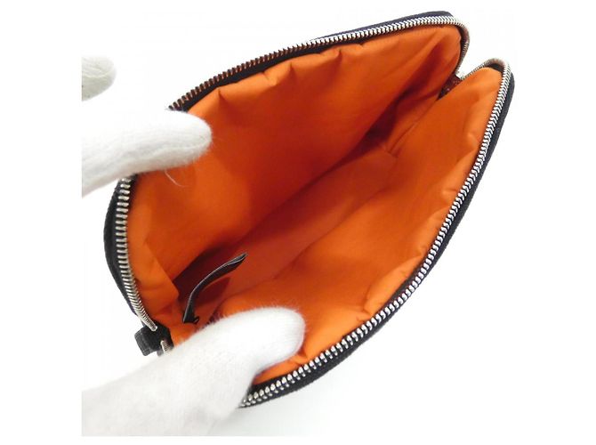 Mini Handtasche Bolide von Hermès Schwarz - Ansicht 10