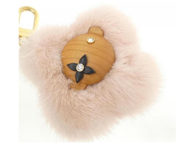 Portachiavi Vivienne Doudou di Louis Vuitton Rosa D'oro - vista 3