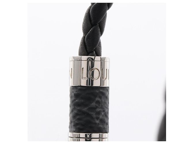 Bracciale Charm Monogram Eclipse Louis Vuitton Nero Argento - vista 4