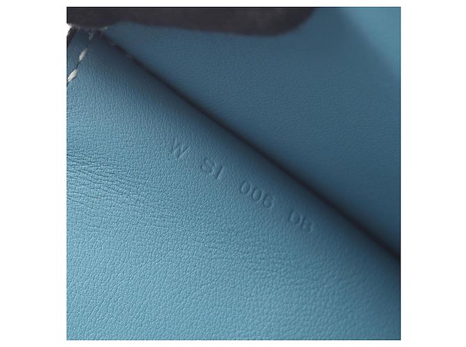 Borsa a Spalla Cabache di Hermès Blu - vista 5