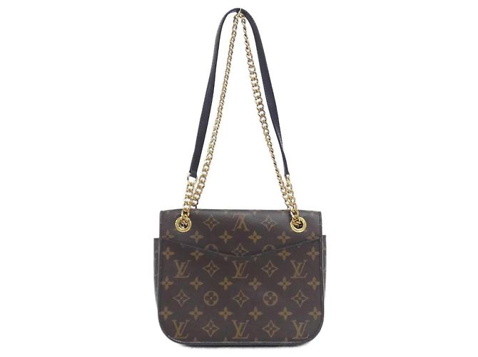 Borsa a Spalla Passy Monogram Louis Vuitton Marrone Monogramma - vista 2